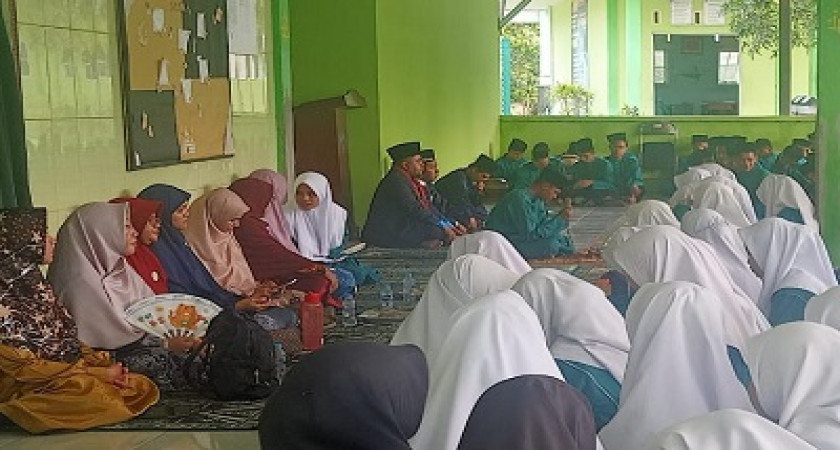 MAN Bintan Sukses Gelar Peringatan Isra Mikraj di Musala Al Bayan