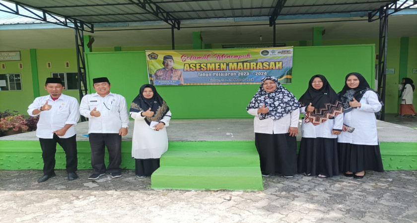 Kasi Penmad dan Pengawas Monitoring Asesmen di MAN Bintan